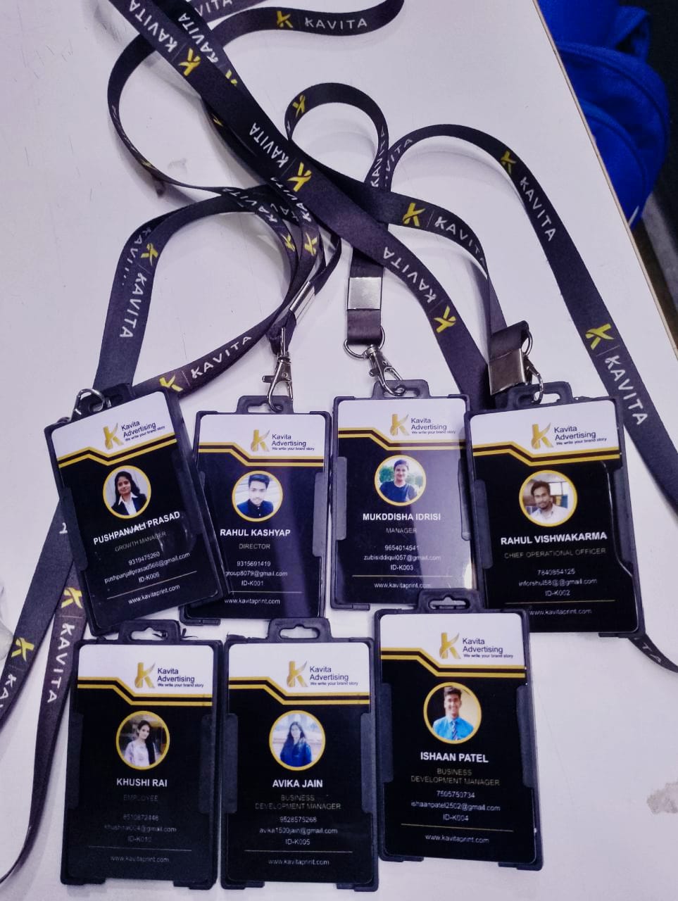 ID Cards and lanyards